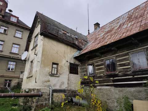Rodinný dům a pozemky, obec Huť, okr. Jablonec nad Nisou