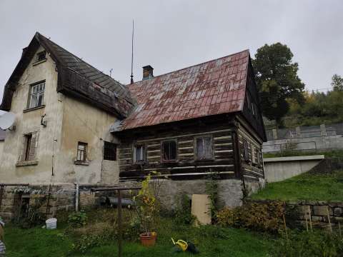 Rodinný dům a pozemky, obec Huť, okr. Jablonec nad Nisou