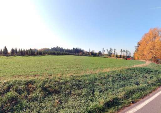 Pozemky, z části navrhované jako plochy pro bydlení venkovské BV
